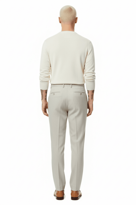 Strellson Classic Trousers Lois4 in der Farbe Silver