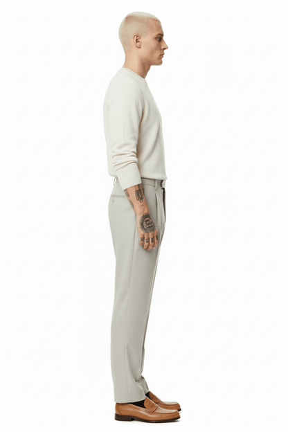 Strellson Classic Trousers Lois4 in der Farbe Silver