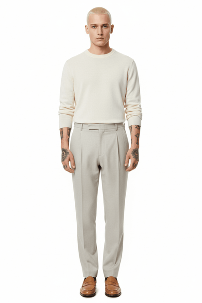 Strellson Classic Trousers Lois4 in der Farbe Silver