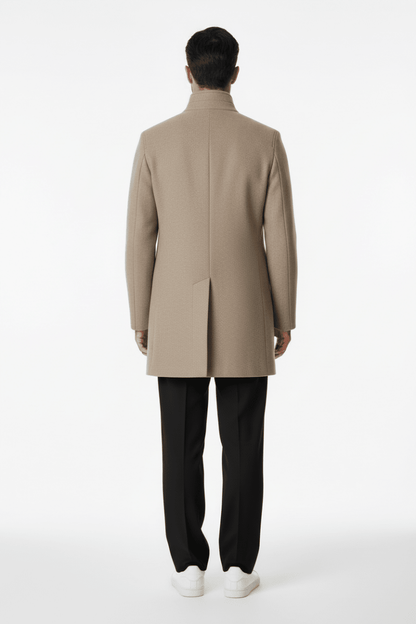 Strellson Finlay Natural - Men's Wool Coat