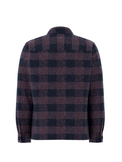 Strellson Hemd Norin Dark Purple