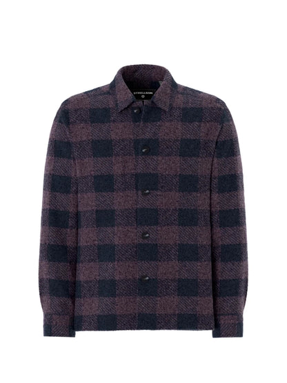 Strellson Hemd Norin Dark Purple