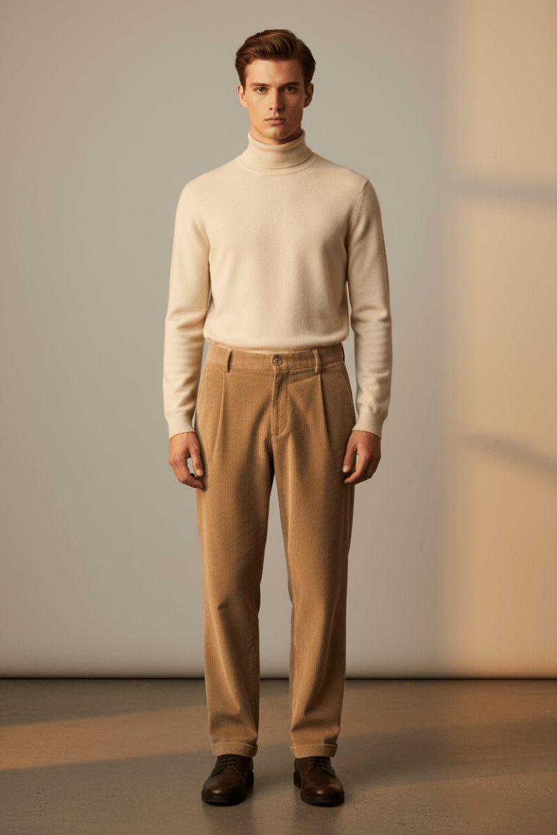 Strellson Herrenhose Lui-2V-D Hellbeige – Chino aus Baumwolle