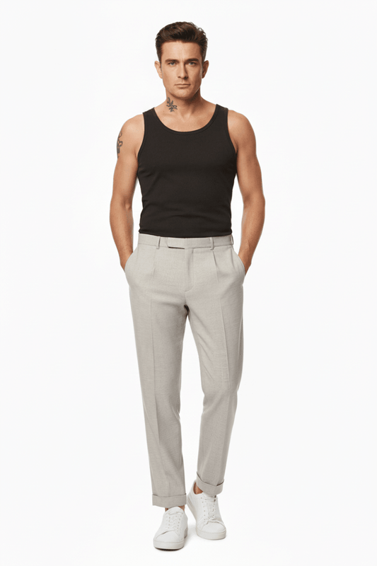 Strellson Hose Luis in der Farbe Light Beige