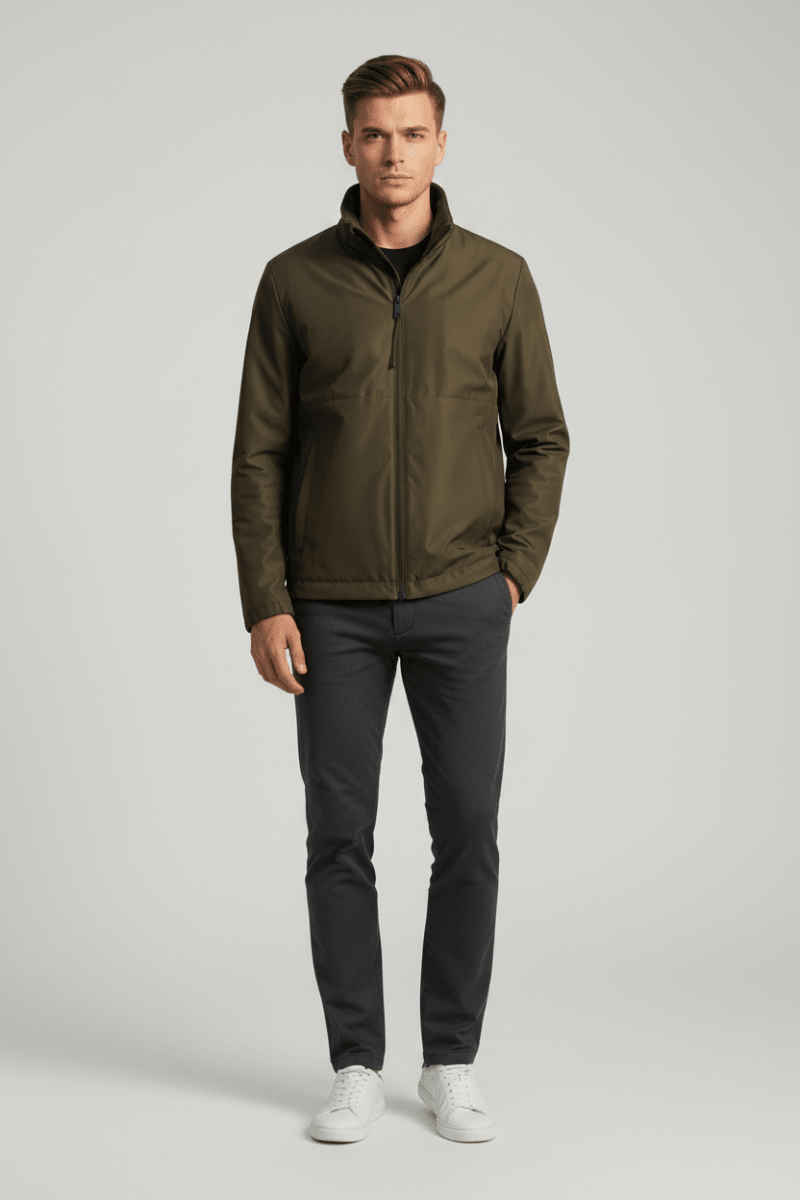Strellson Jacke Sport in der Farbe Oliv