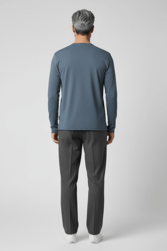 Strellson Langarmshirt Prospect - Ru in der Farbe Turquiose Aqua