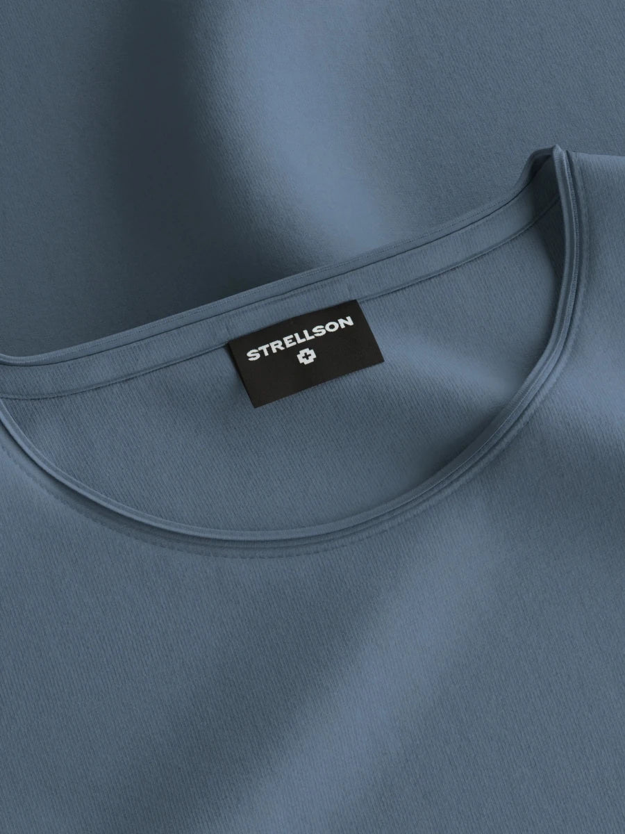 Strellson Langarmshirt Prospect - Ru in der Farbe Turquiose Aqua