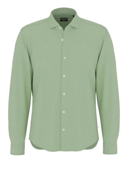 Strellson Leinenhemd Light Pastel Green