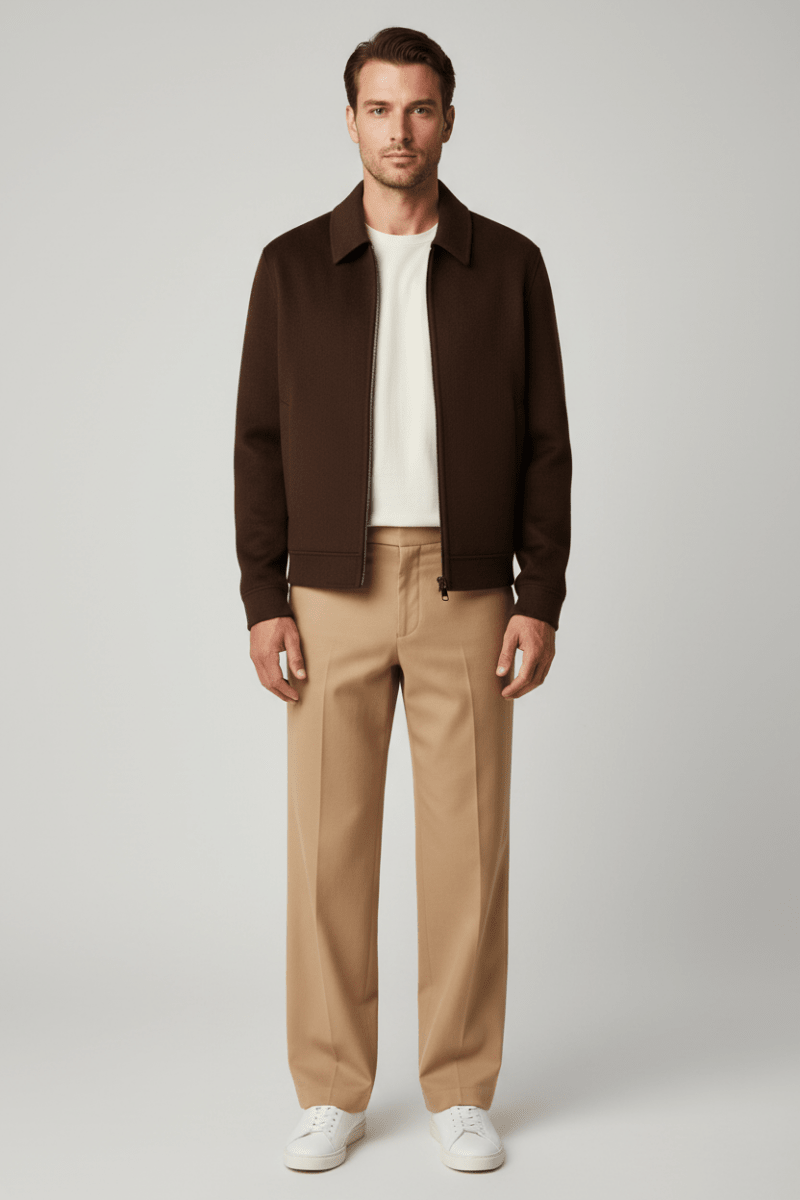 Strellson Light Wool DF Herrenjacke Dunkelbraun