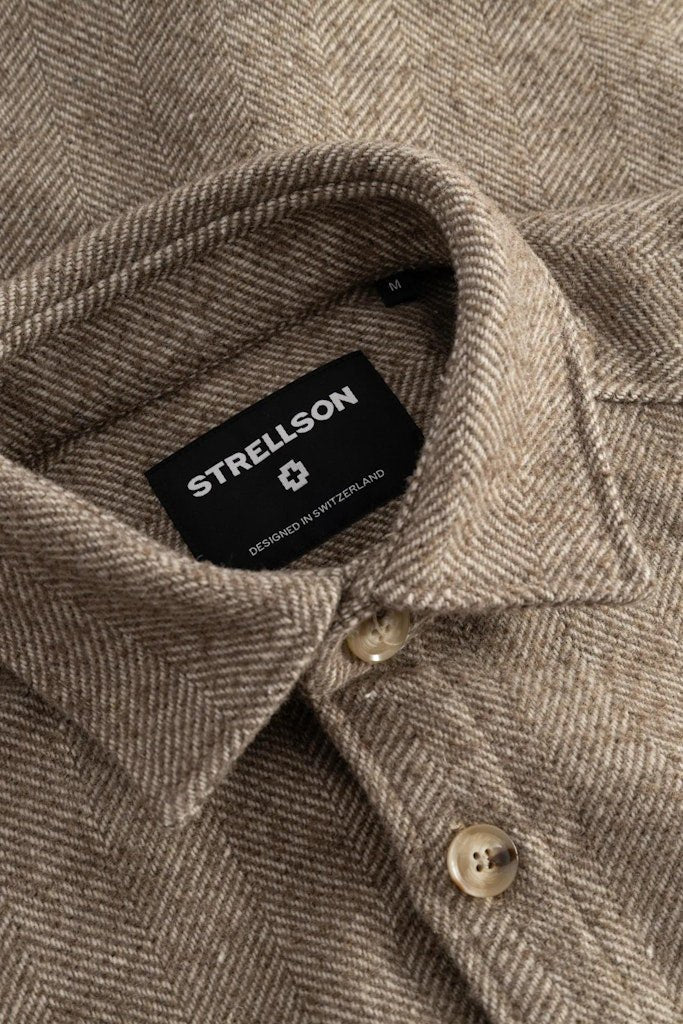 Strellson Noon Hellbeige – Herren Hemden