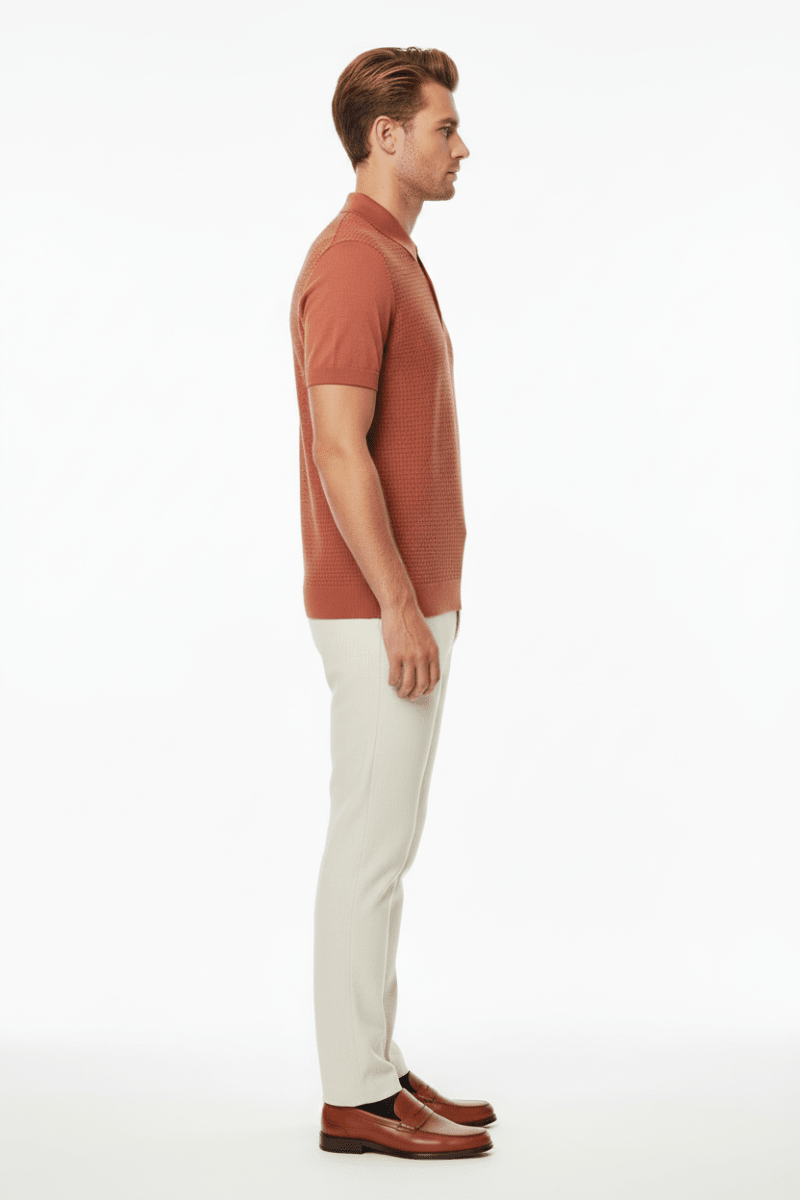 Strellson Poloshirt Adrian - PS in der Farbe Lt/Pastel Red 634