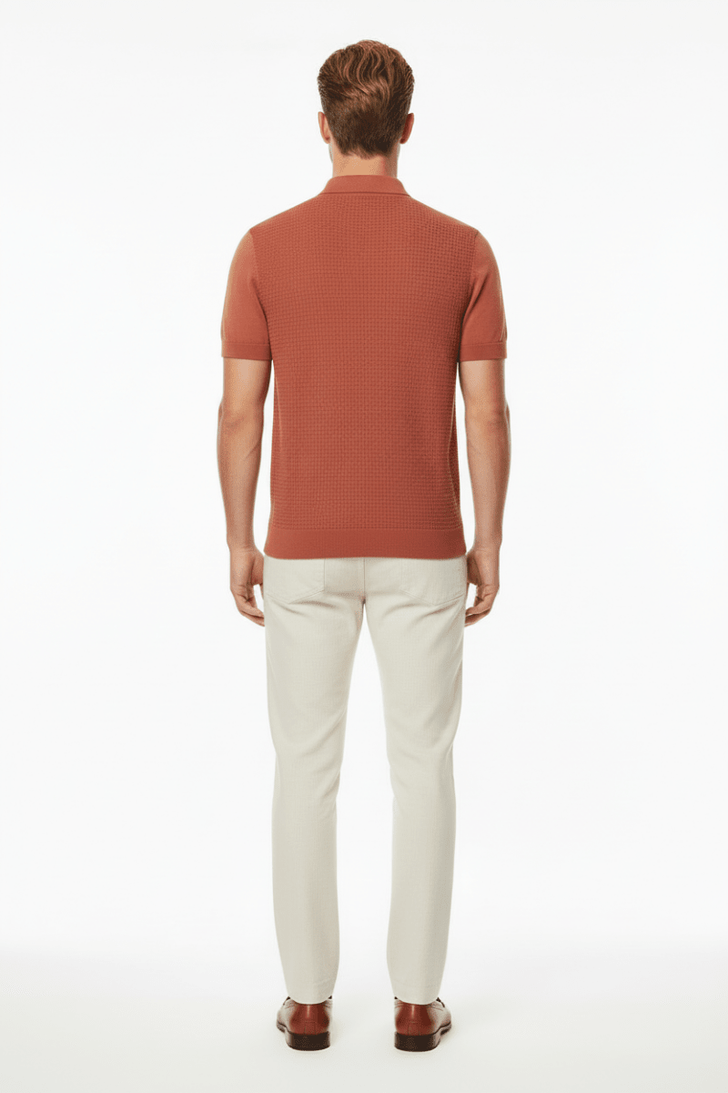 Strellson Poloshirt Adrian - PS in der Farbe Lt/Pastel Red 634