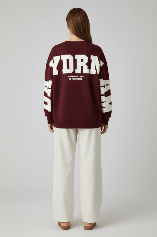 The Shirt Project Sweater Daydream Patch Sweatshirt Rot