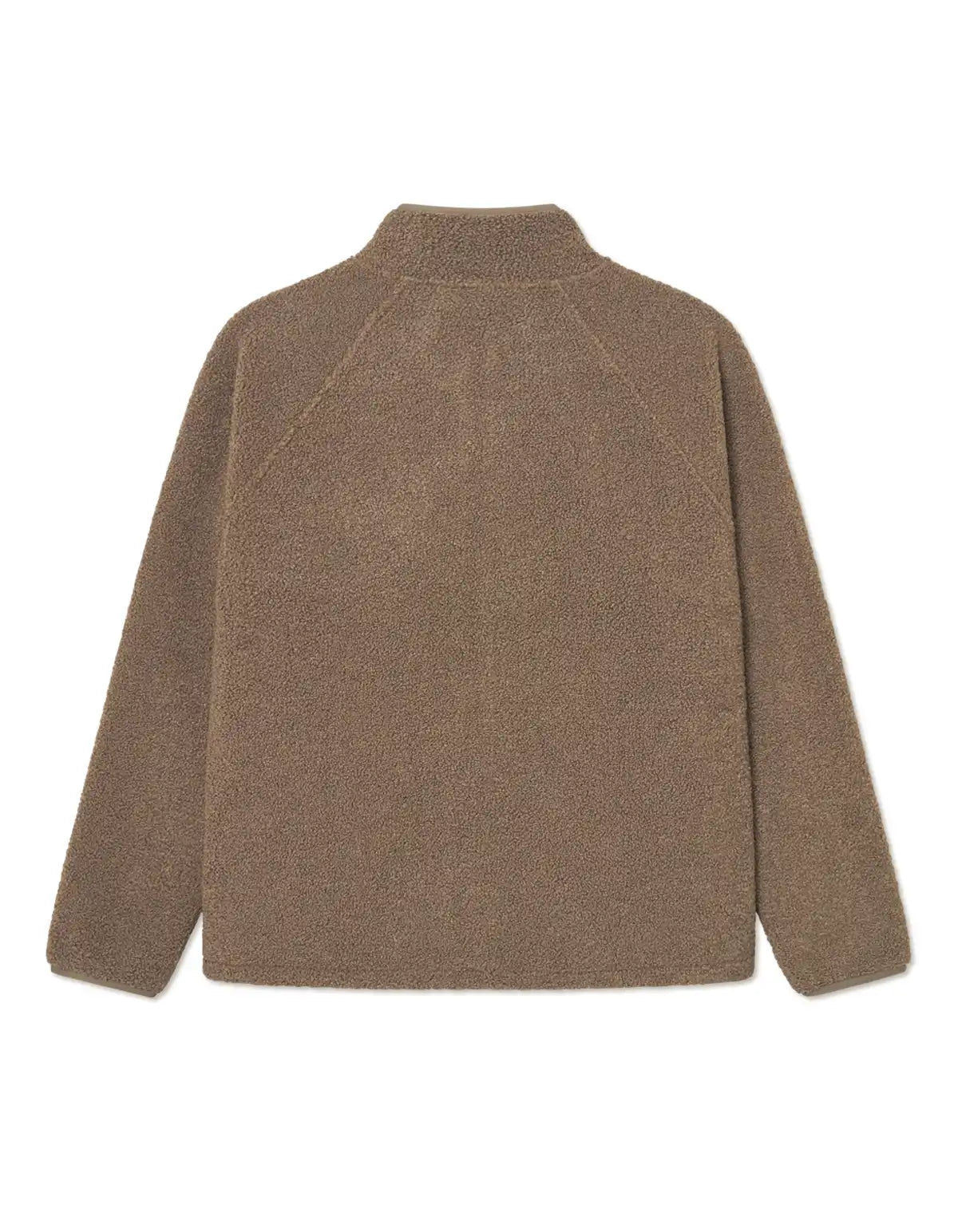 Les Deux Jacke Creed Teddy in der Farbe Teak