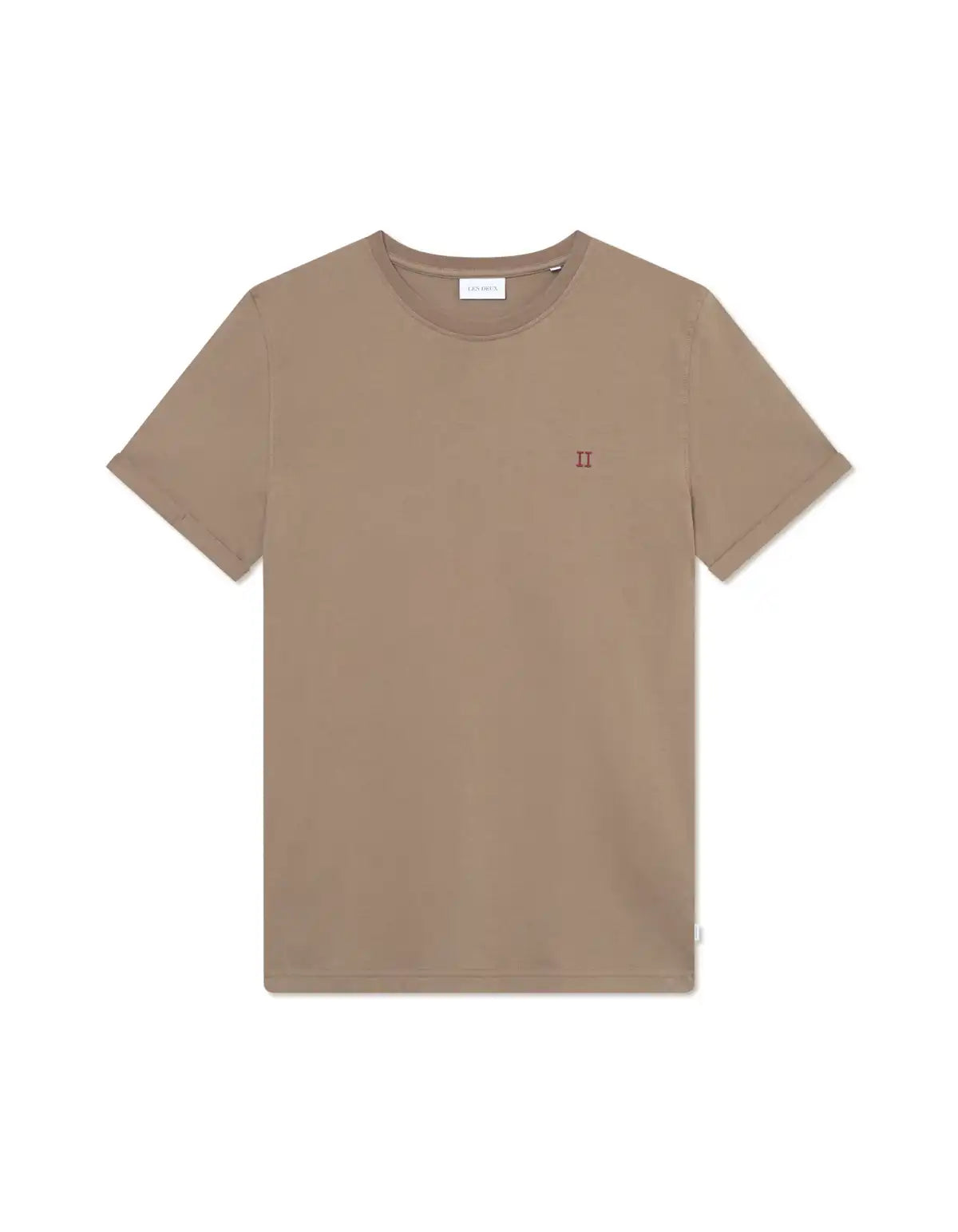 Les Deux T-Shirt Norregaard Teak Brown