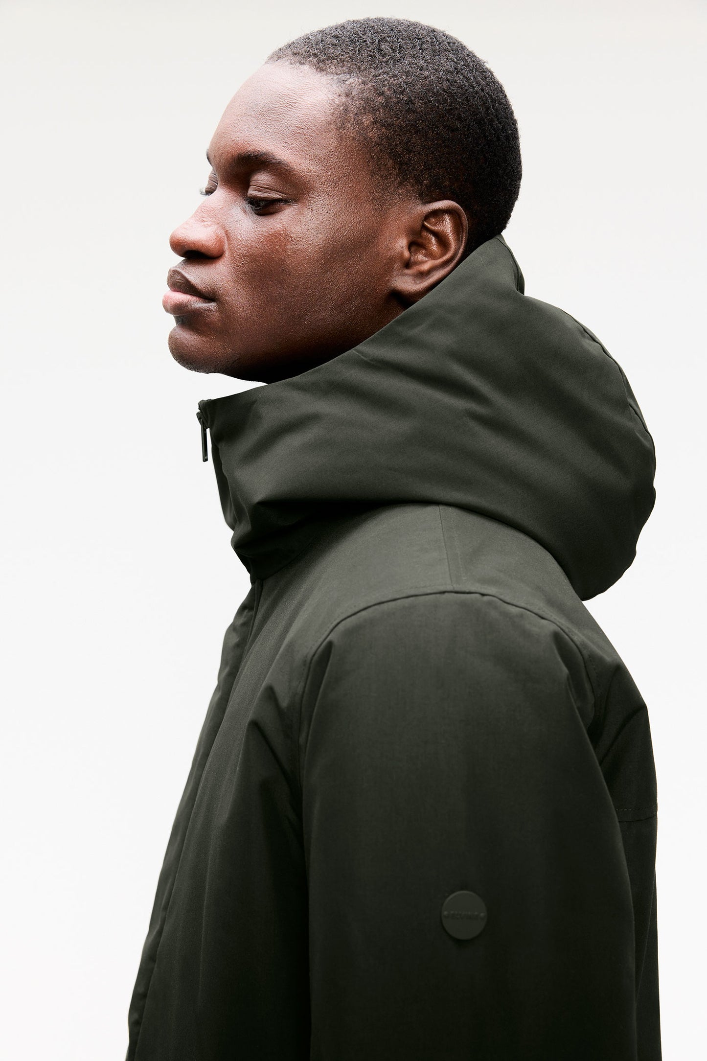 Elvine Herren Jacke Gunter Taslan 8K in Waldgrün