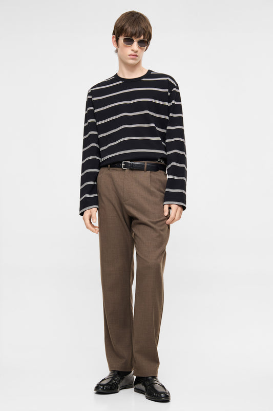 Elvine Herren Hose Arnason TactileWeave in Braun Meliert