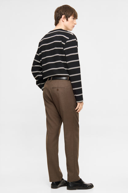 Elvine Herren Hose Arnason TactileWeave in Braun Meliert
