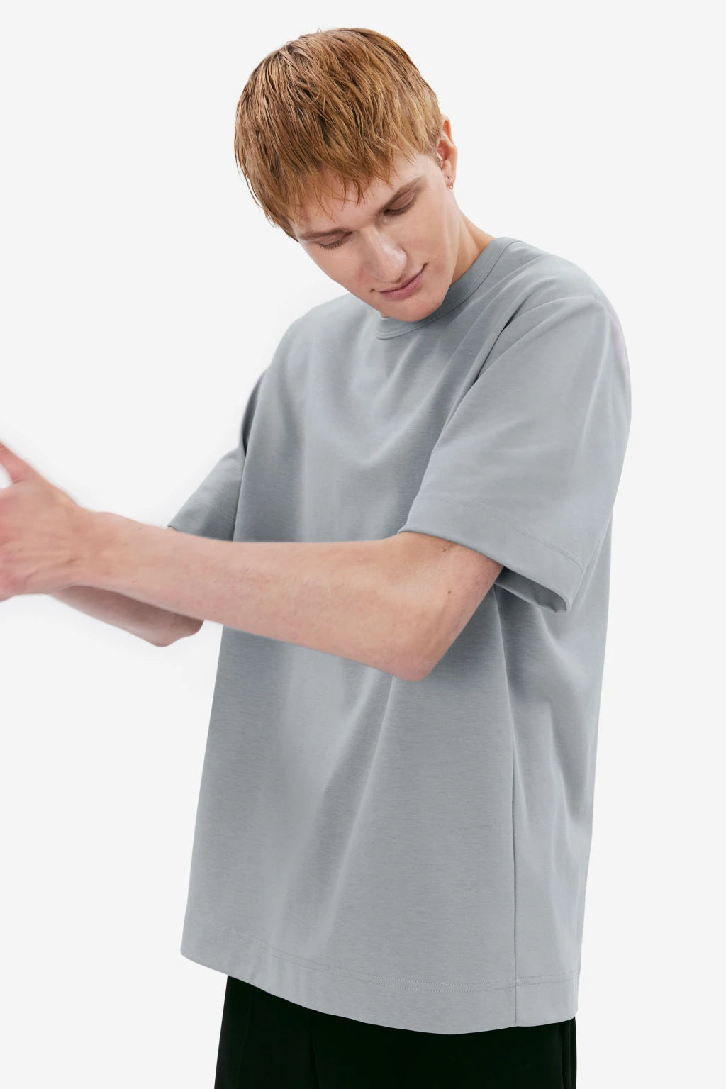 Elvine T-Shirt Hadar barley blue