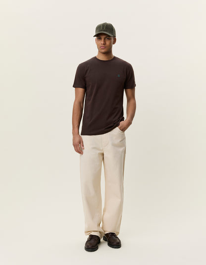 Les Deux Core Seasonal T-Shirt Braun