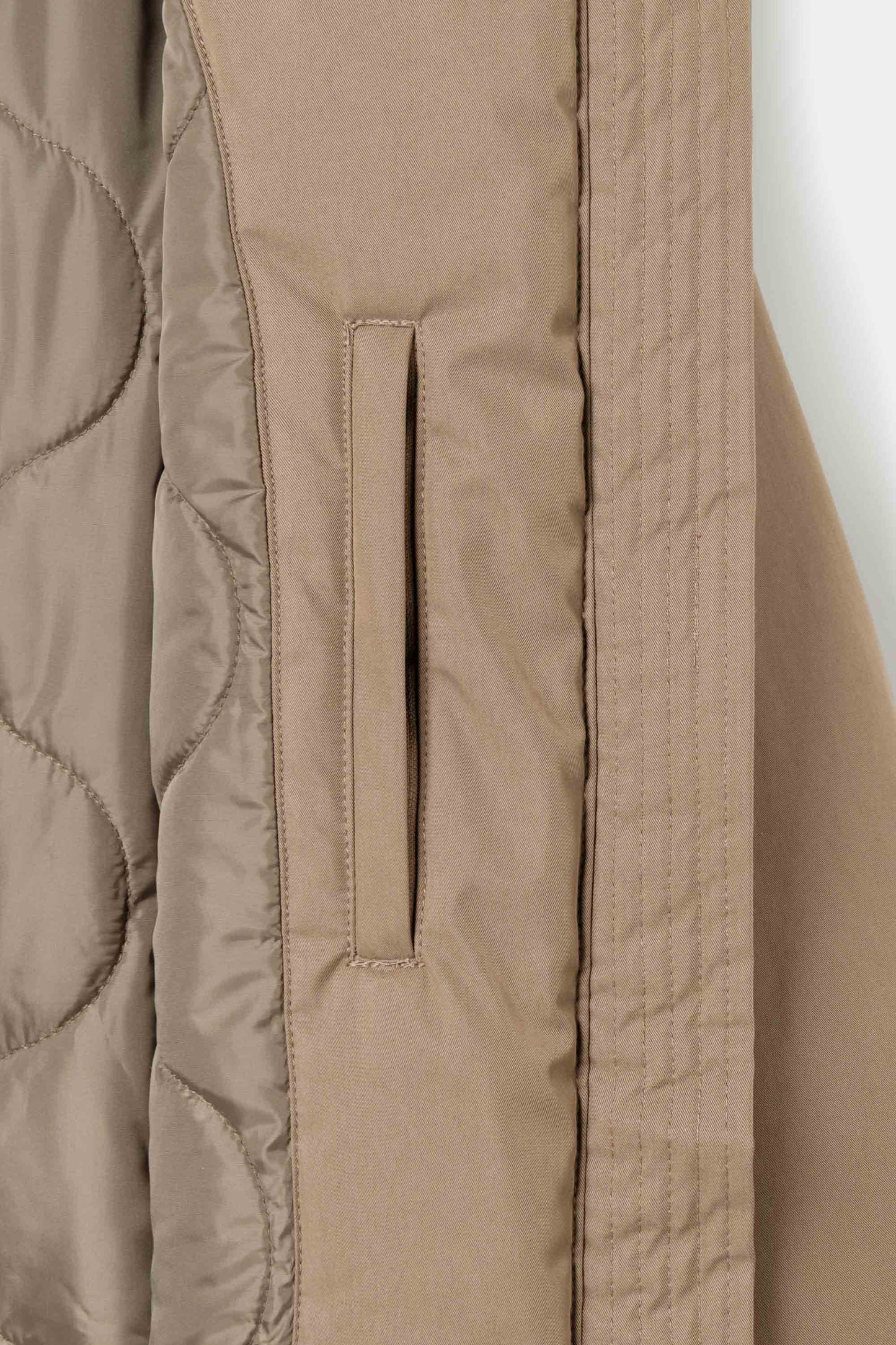 Elvine Damen Jacke Celina Cotton Twill 3K in Erdbraun