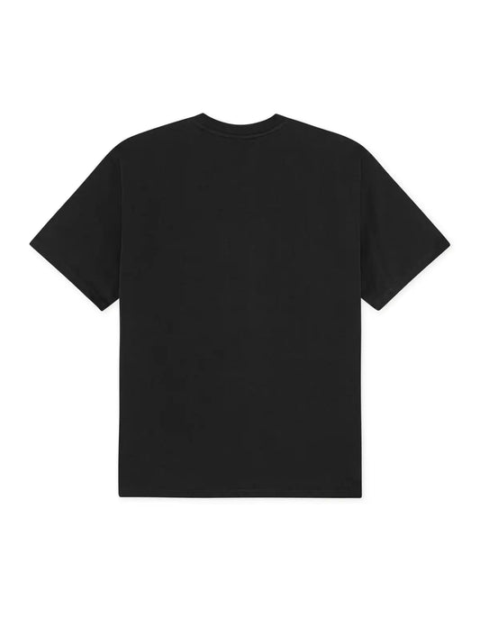 Les Deux T-Shirt Crew in der Farbe Black/White
