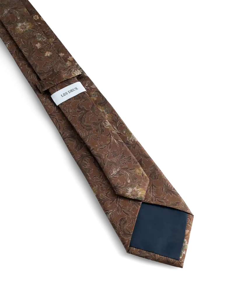 Les Deux Krawatte in der Farbe Monk`s Robe
