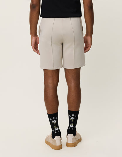 Les Deux Ballier Crew Track Shorts in der Farbe Light Sand