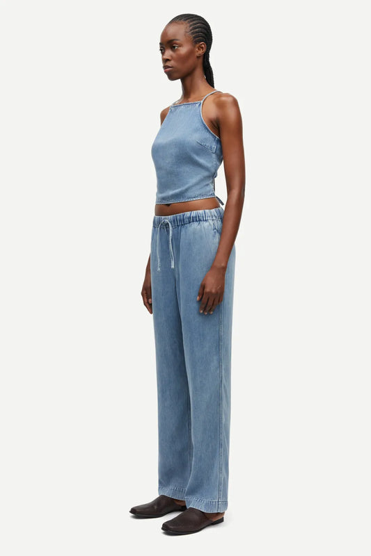 Samsoe Samsoe Hose Sahoysa Denim Blue