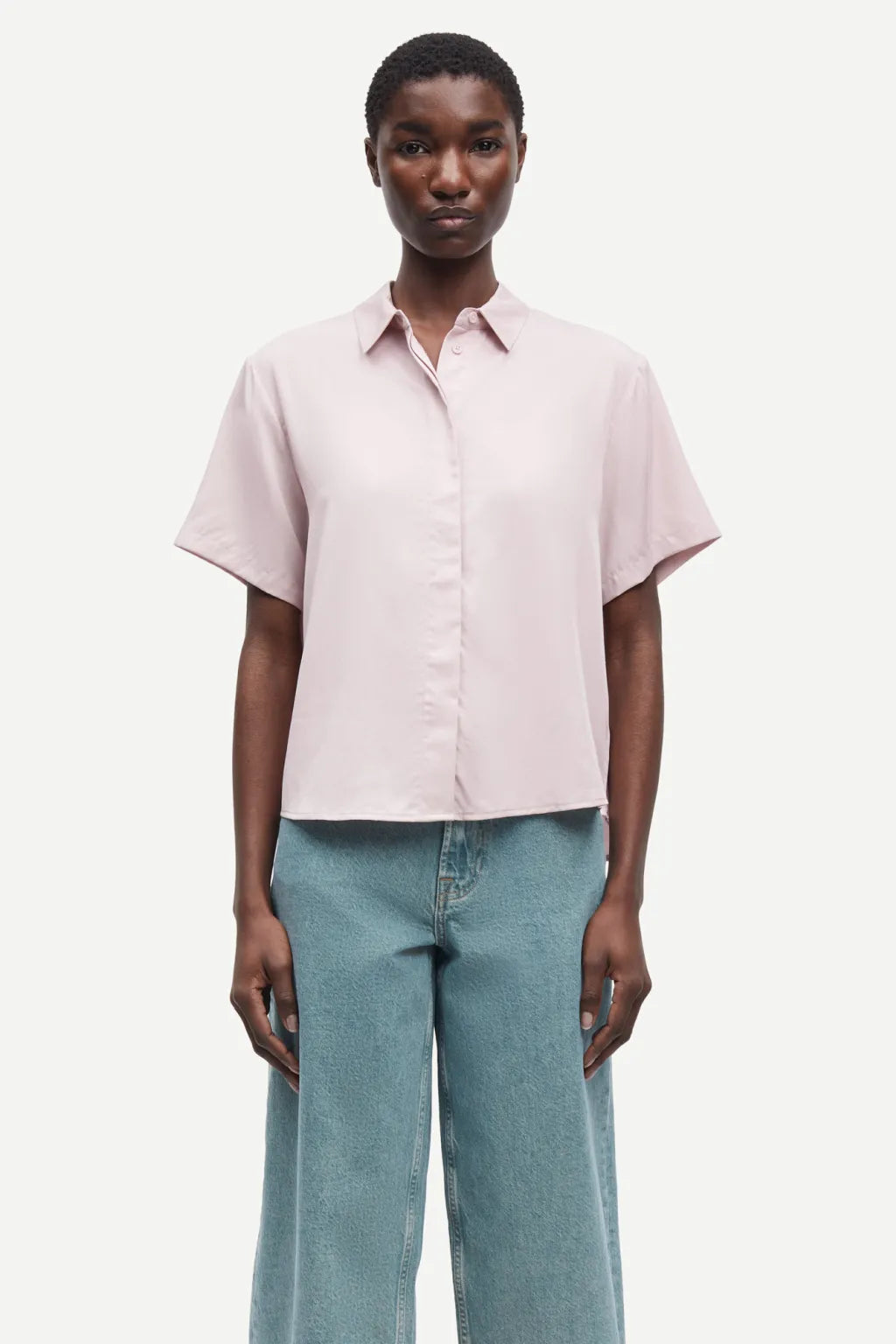 Samsoe Samsoe Bluse Mina Violet Ice