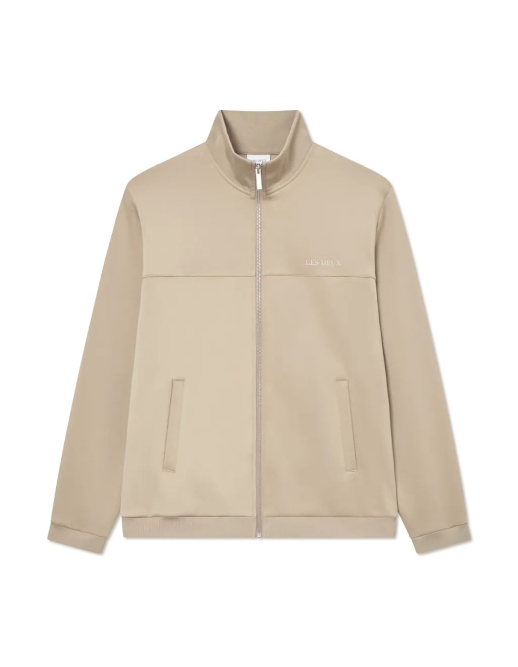 Les Deux Track Jacket aus der Serie Ballier in der Farbe Dark Sand