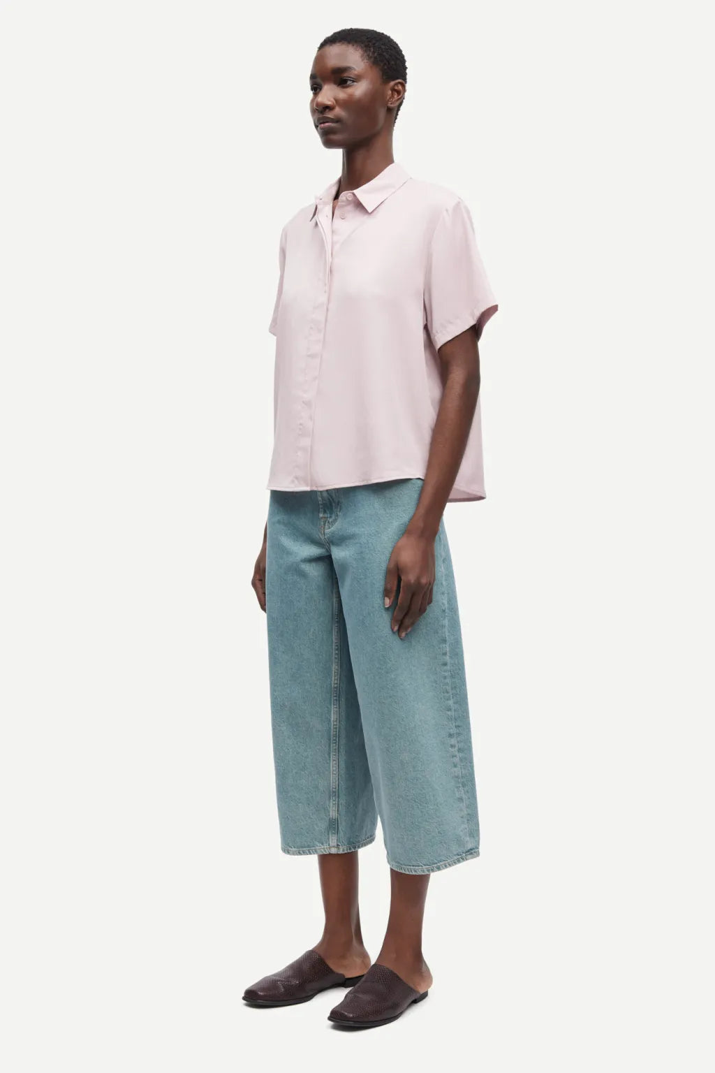 Samsoe Samsoe Bluse Mina Violet Ice