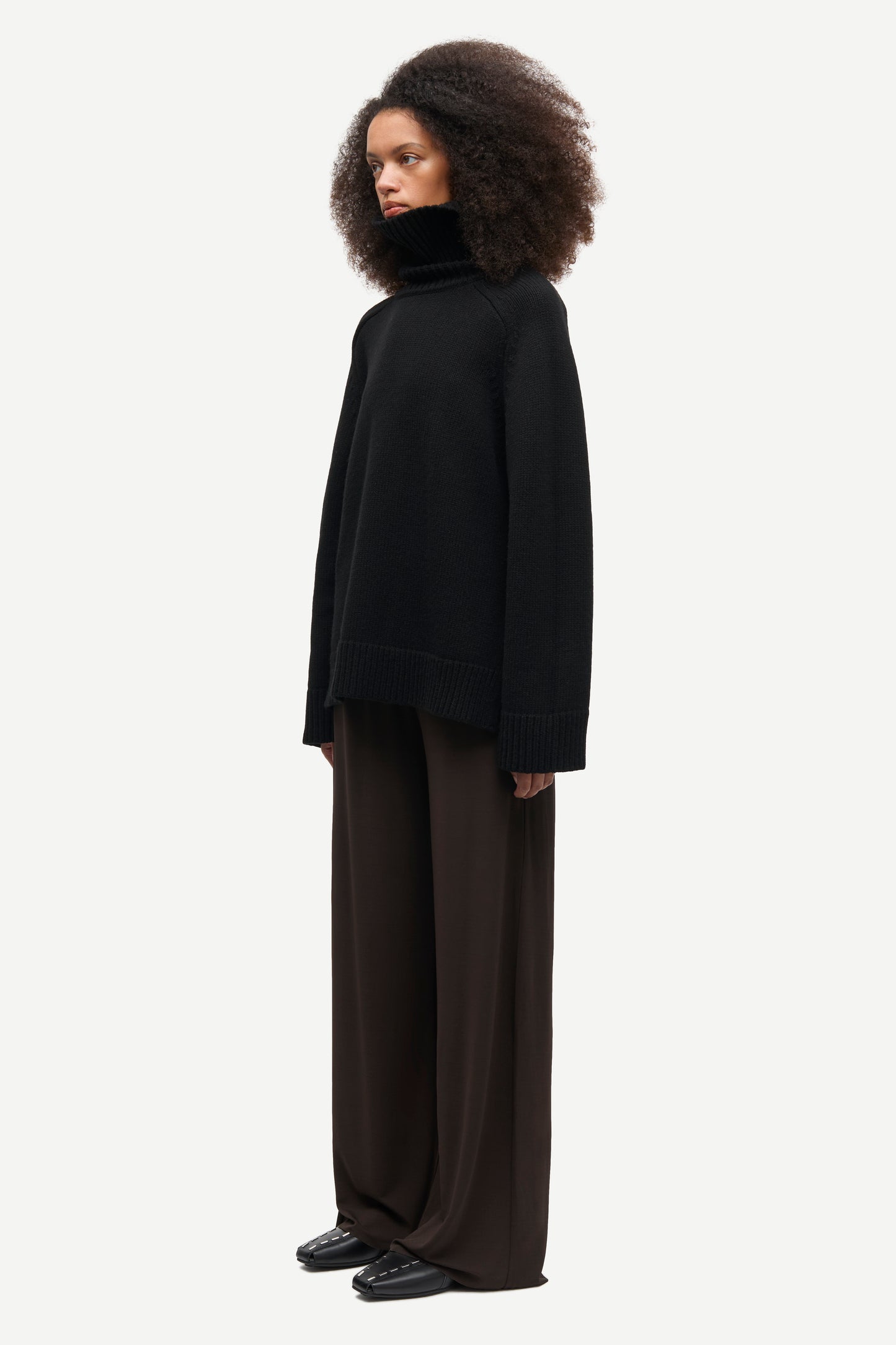 Samsoe Samsoe SAUMI TROUSERS 16113 in der Farbe Mulch