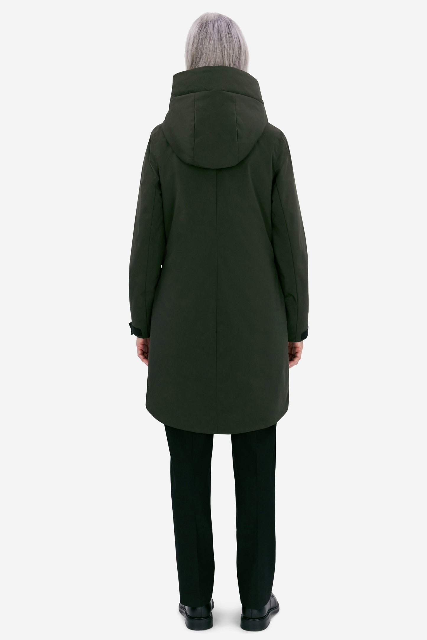 Elvine Damenmantel Eline in der Farbe Shelter Green