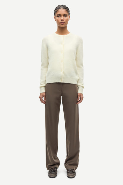 Samsoe Samsoe NOR SHORT CARDIGAN 7355 in der Farbe ETHEREAL GREEN