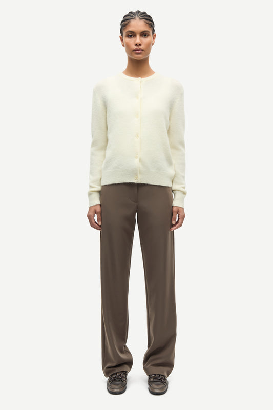 Samsoe Samsoe NOR SHORT CARDIGAN 7355 in der Farbe ETHEREAL GREEN