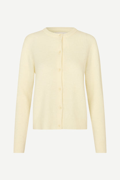 Samsoe Samsoe NOR SHORT CARDIGAN 7355 in der Farbe ETHEREAL GREEN