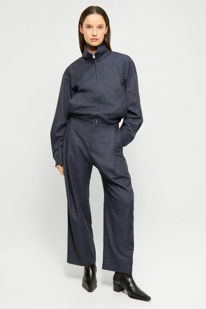 Elvine Damen Hose Admira TactileWeave in Navy Meliert