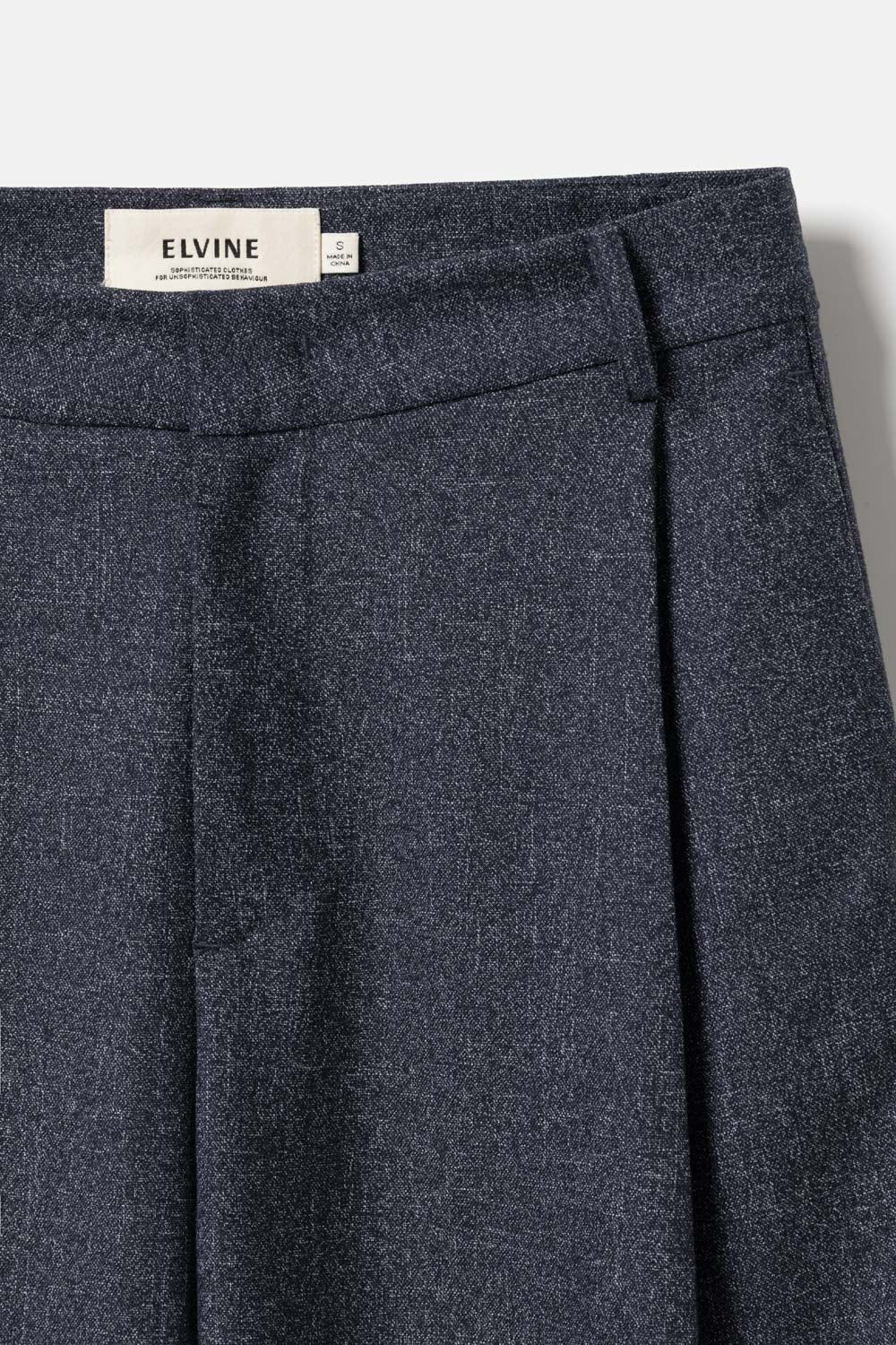 Elvine Damen Hose Admira TactileWeave in Navy Meliert