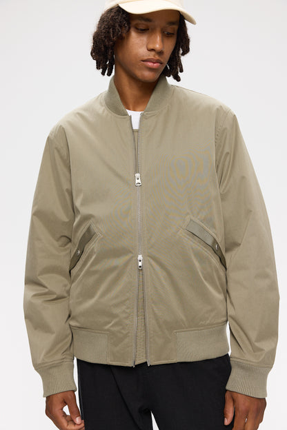Elvine Herren Jacke Alde BrushLoom 3K in Silbergrün