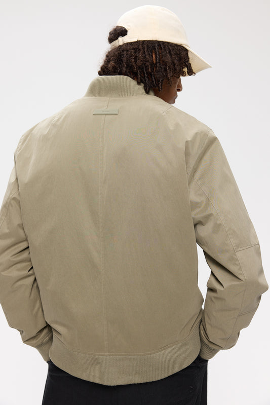 Elvine Herren Jacke Alde BrushLoom 3K in Silbergrün