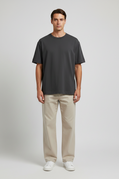 Elvine Herren T-Shirt Hadar in Asphalt