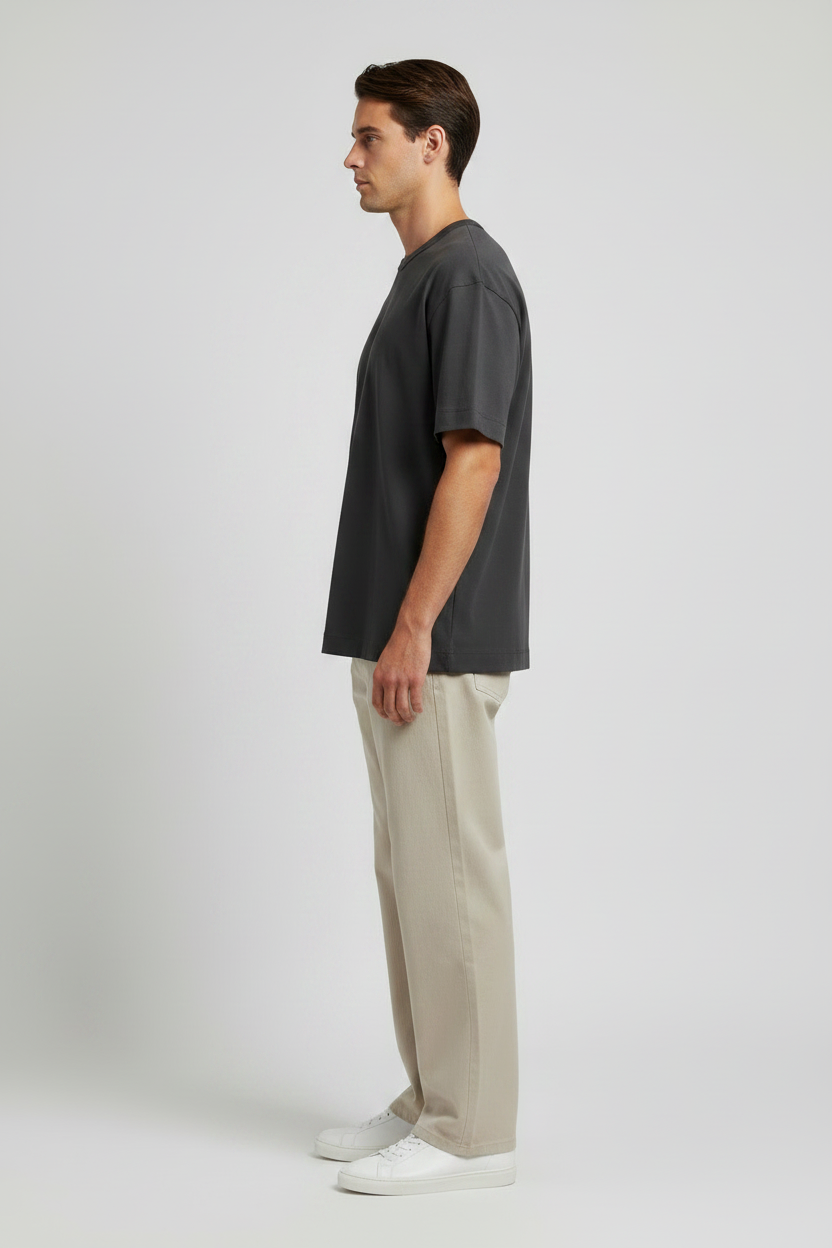 Elvine Herren T-Shirt Hadar in Asphalt