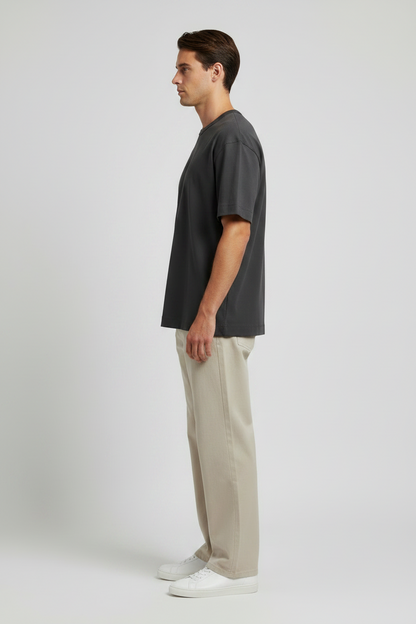 Elvine Herren T-Shirt Hadar in Asphalt