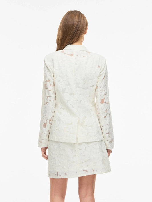 Vila Blazer Snow White Vianvo Langarm Blazer/Bfs