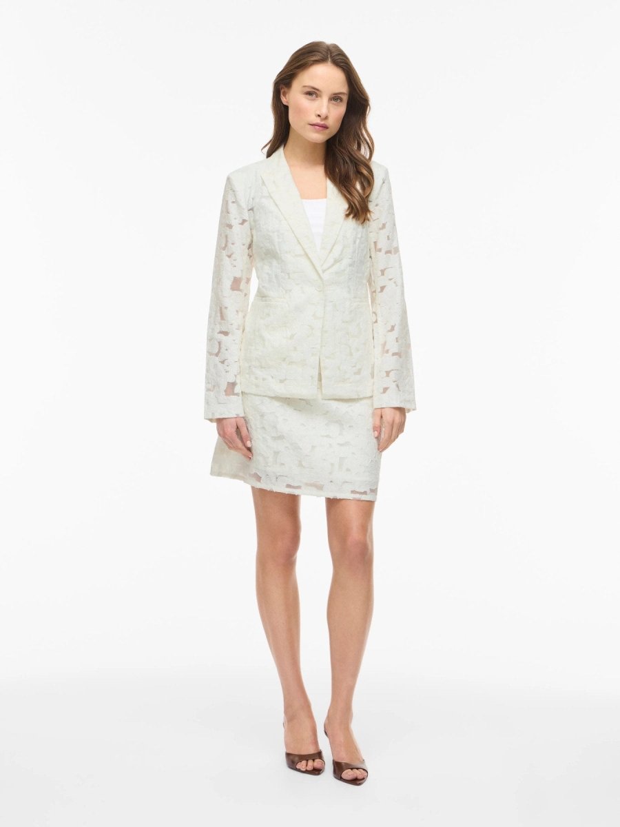 Vila Blazer Snow White Vianvo Langarm Blazer/Bfs