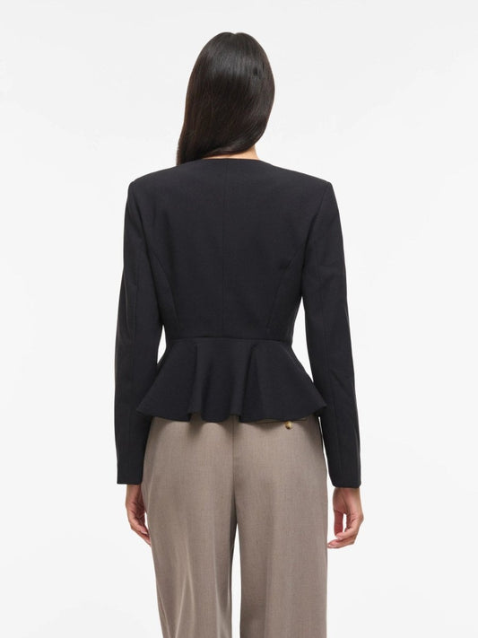 Vila Blazer Vissential in der Farbe Black Beauty