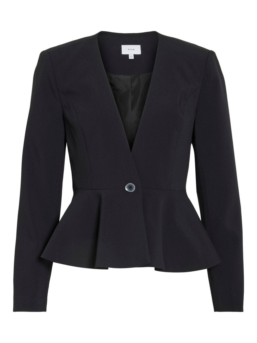 Vila Blazer Vissential in der Farbe Black Beauty