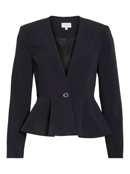 Vila Blazer Vissential in der Farbe Black Beauty