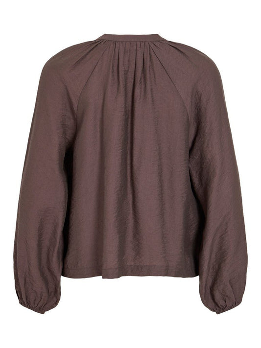 Vila Bluse Vimalima in Raisin